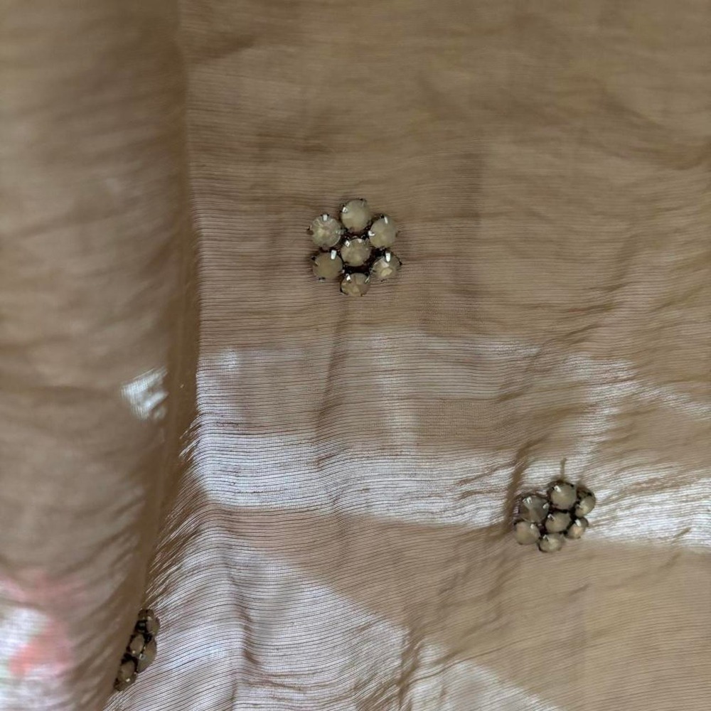 H&M Edition Sheer Embellished Skirt SZ 2 - Picture 3 of 8